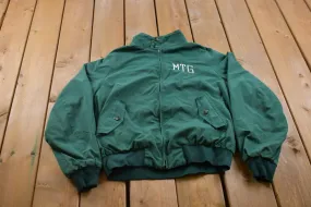 Vintage 1980s Van Heusen Baracuta MTG Windbreaker Jacket