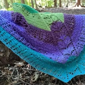 Ways to Grow PDF Knitting Pattern Download Triangle Shawl