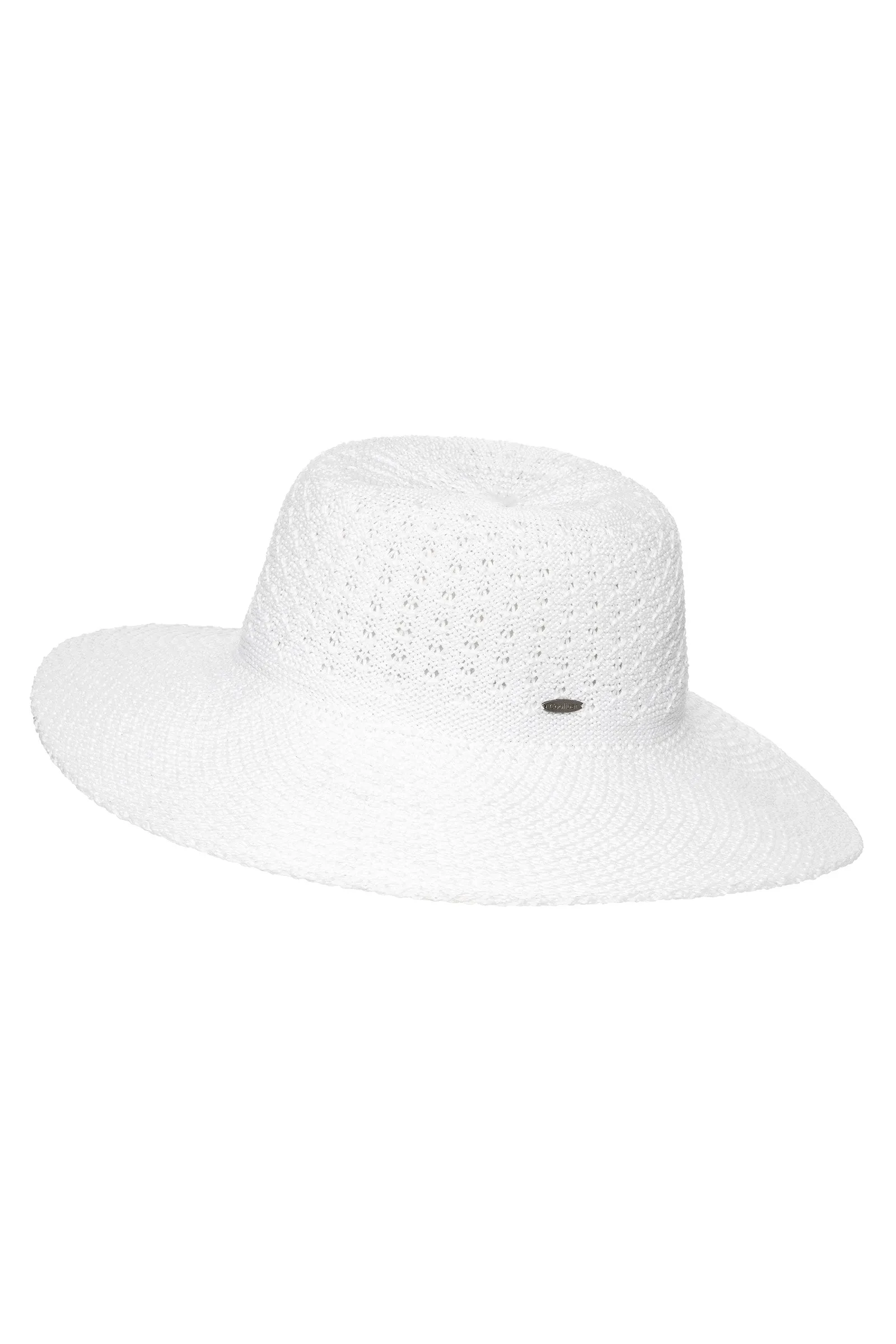 Women's Perla Packable Wide Brim Hat  |  White