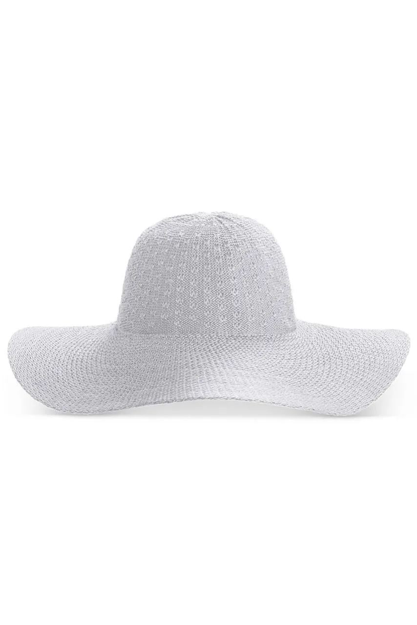 Women's Perla Packable Wide Brim Hat  |  White