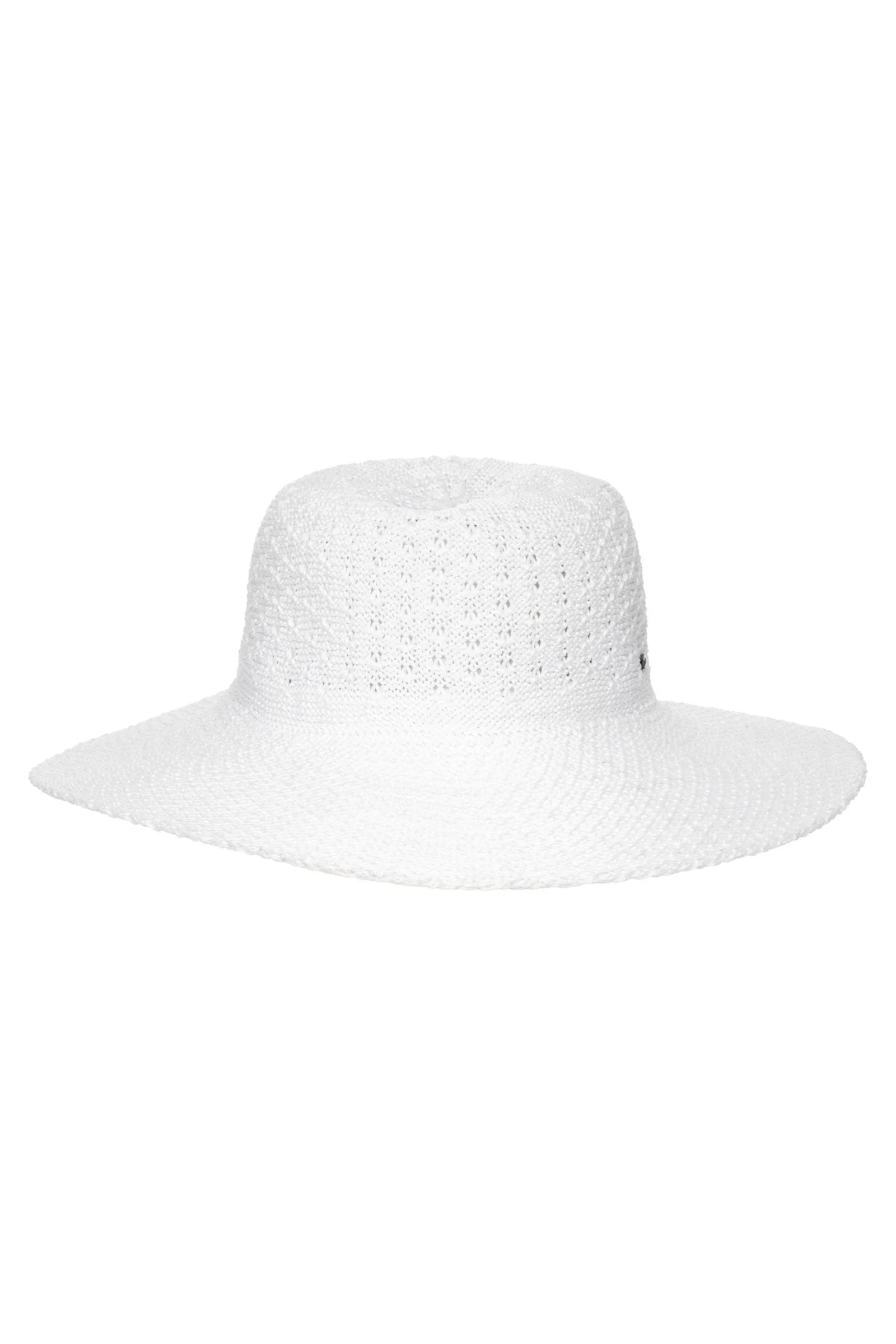 Women's Perla Packable Wide Brim Hat  |  White