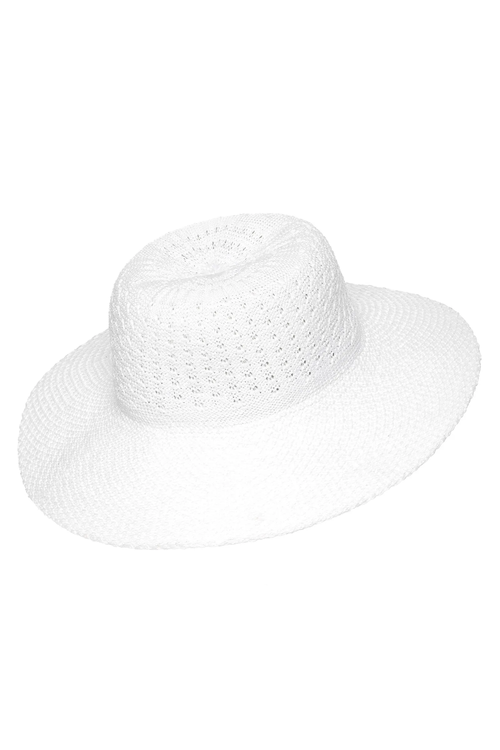 Women's Perla Packable Wide Brim Hat  |  White