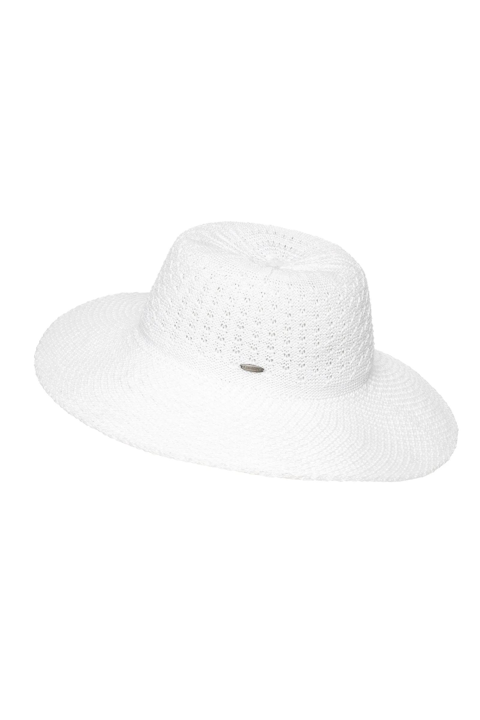 Women's Perla Packable Wide Brim Hat  |  White