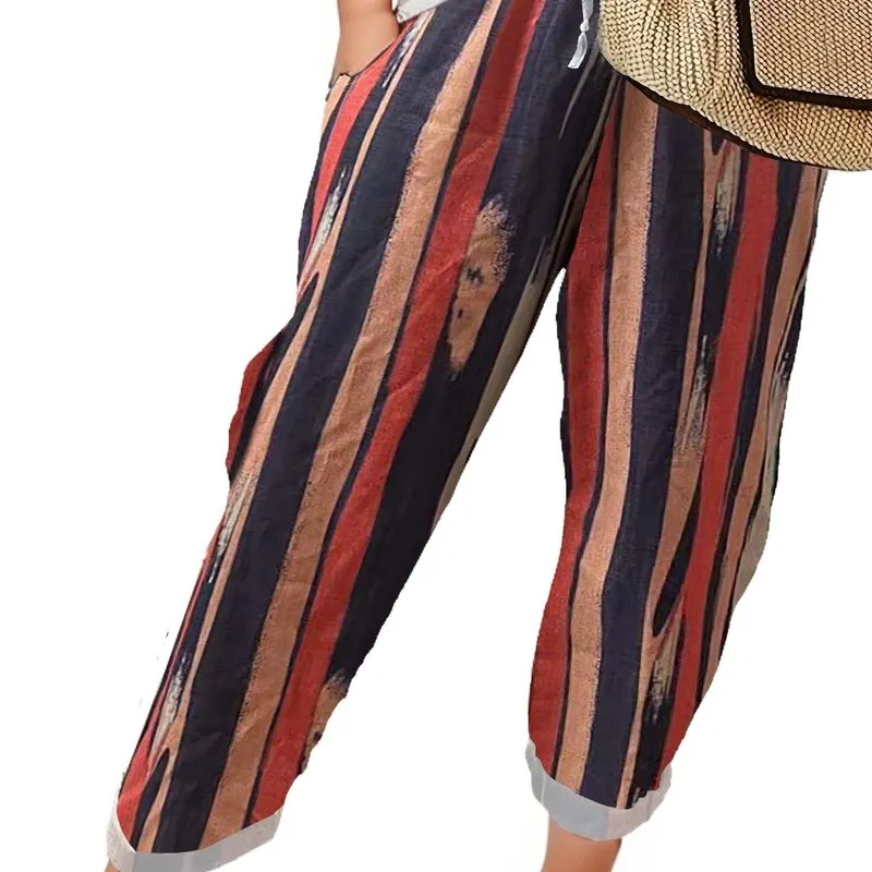 Women's Plus Plaid Print Elastic High Rise Straight Leg Trousers - Effortless Style with Functional Pockets"







Plus Size Casual Pants, Women's Plus Plaid Print Elastic High Rise Straight Leg Trousers With PocketsPlu