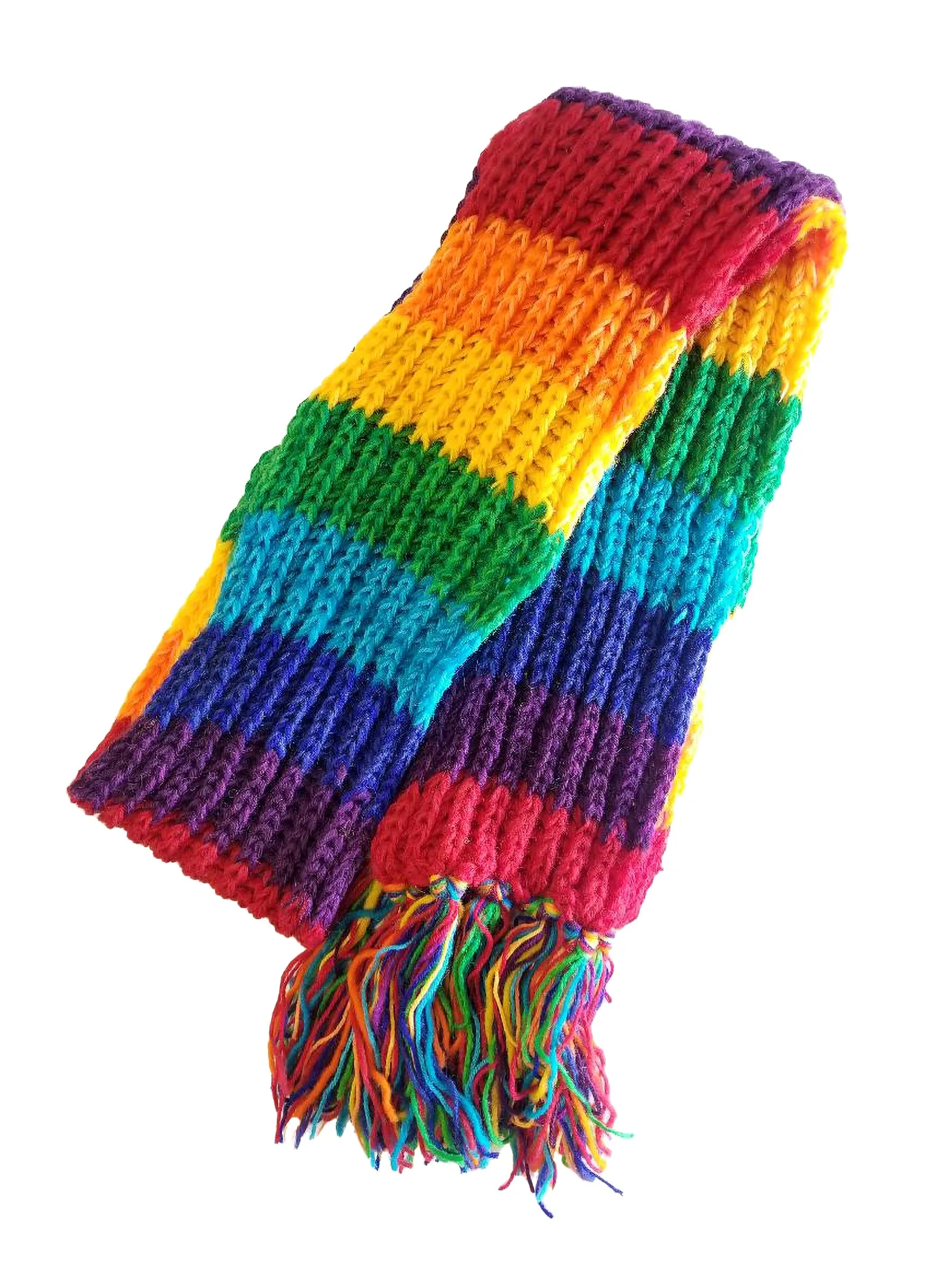 Woolen Knit Rasta Scarf