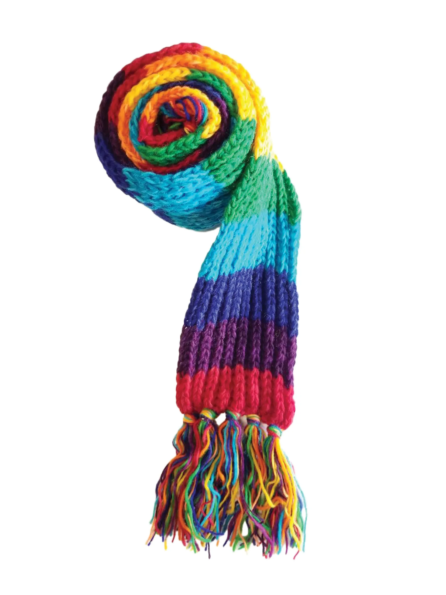 Woolen Knit Rasta Scarf