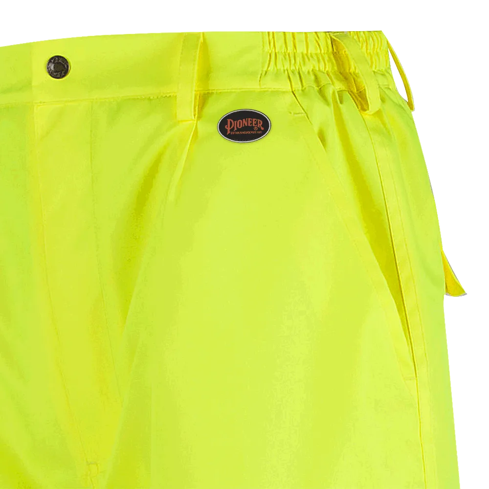 Work Pants - Pioneer Hi-Viz Yellow Quebec Winter Insulated Traffic Control Pants 6041