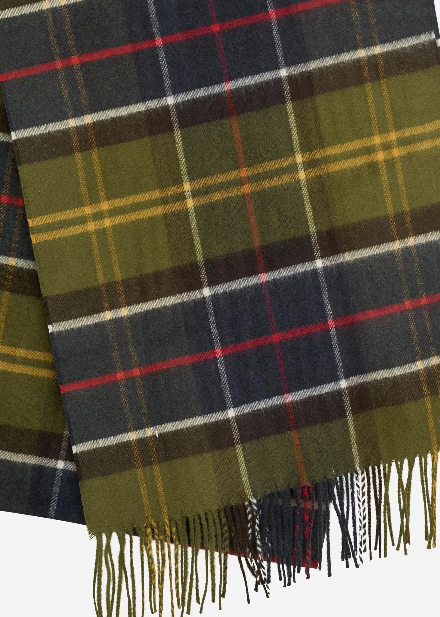 Yaxley tartan scarf - classic tartan