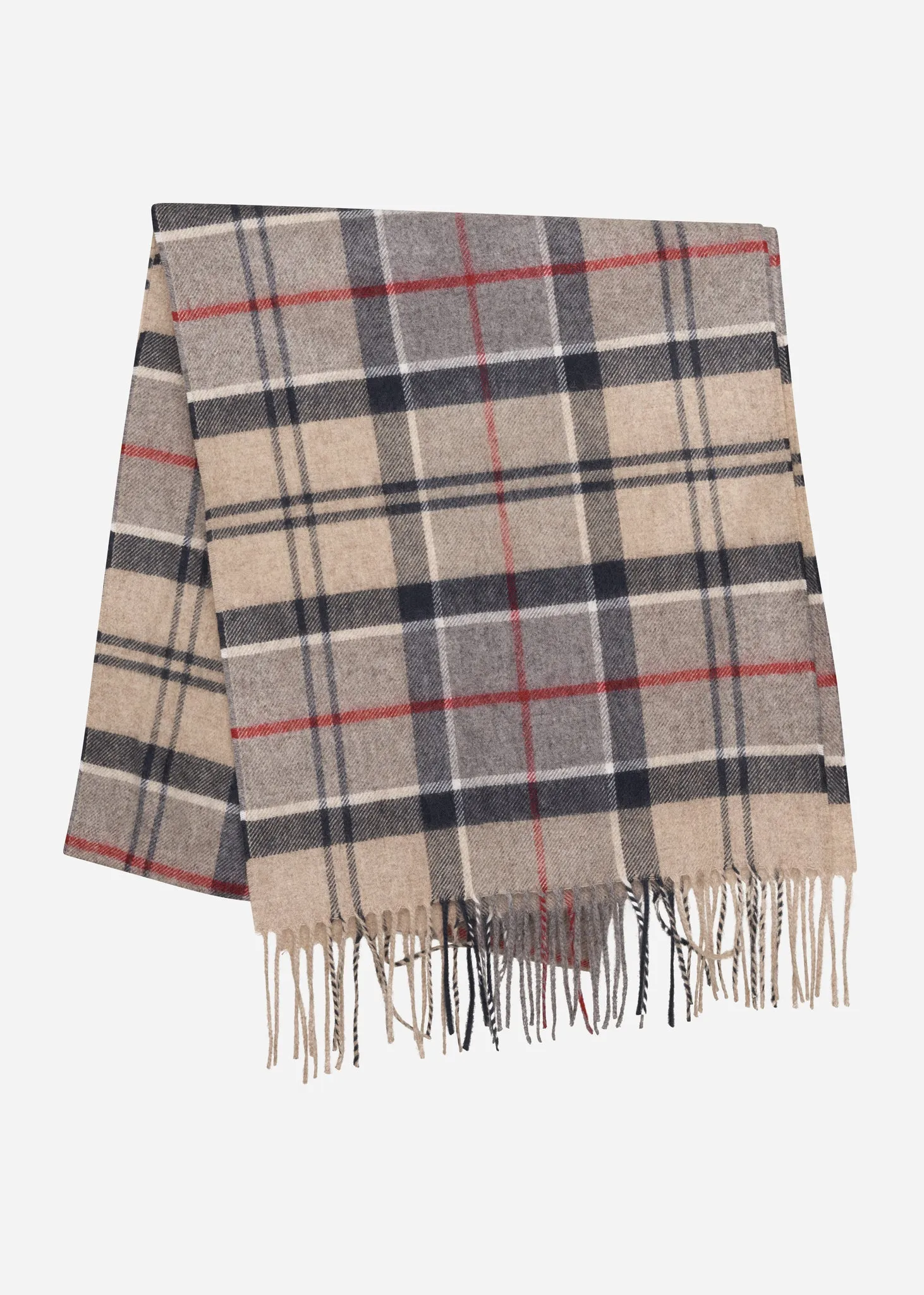 Yaxley tartan scarf - dress tartan