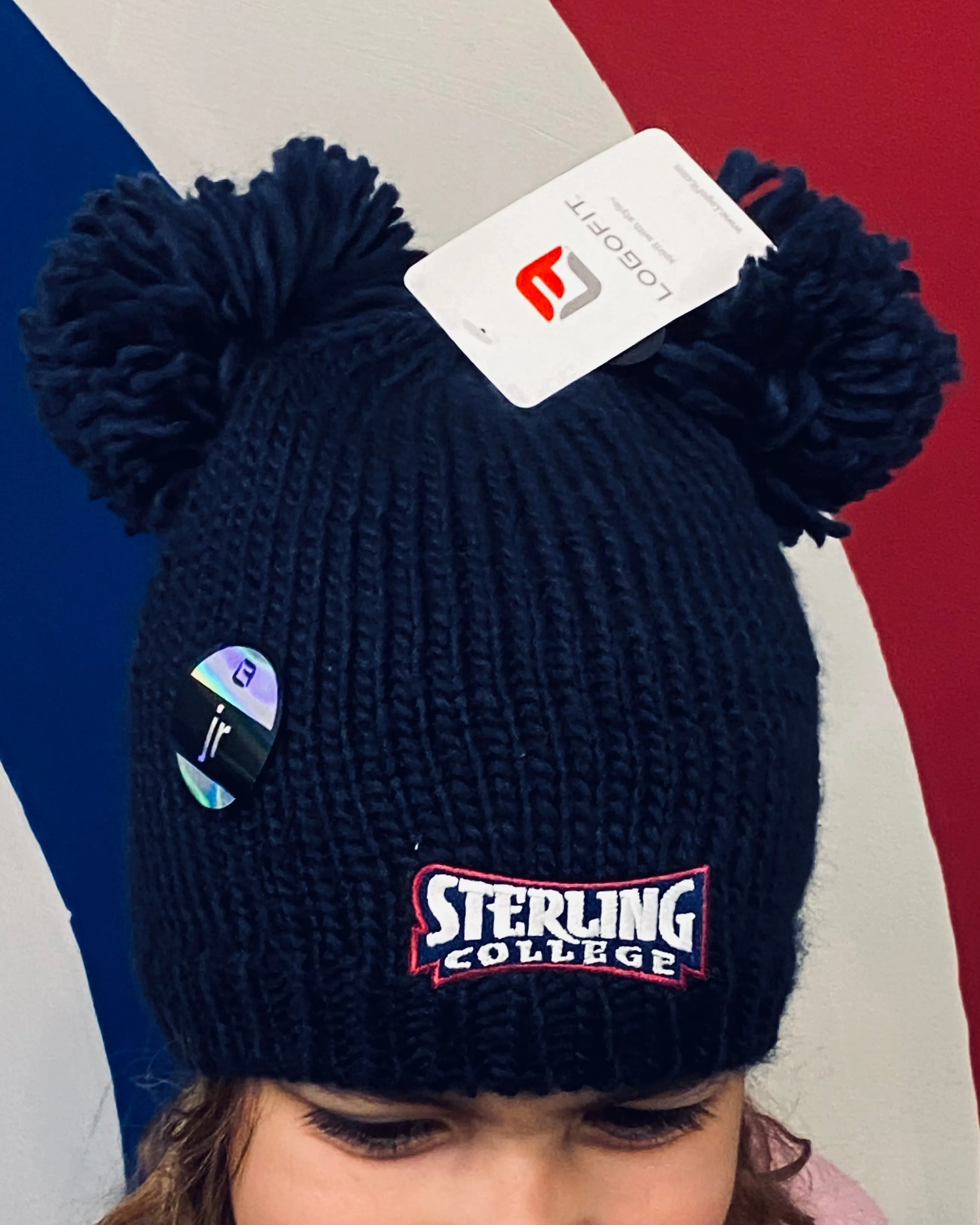 Youth Pom Pom Hat